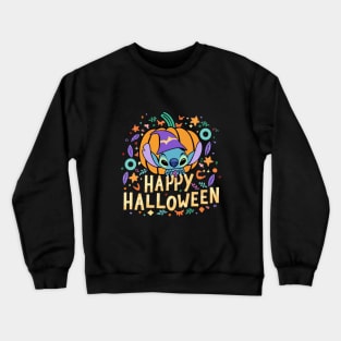 Halloween Stitch Crewneck Sweatshirt